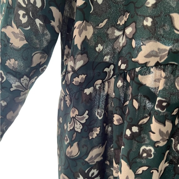 Size L Loft high low tunic beautiful top sheer material perfect year round - Picture 9 of 10